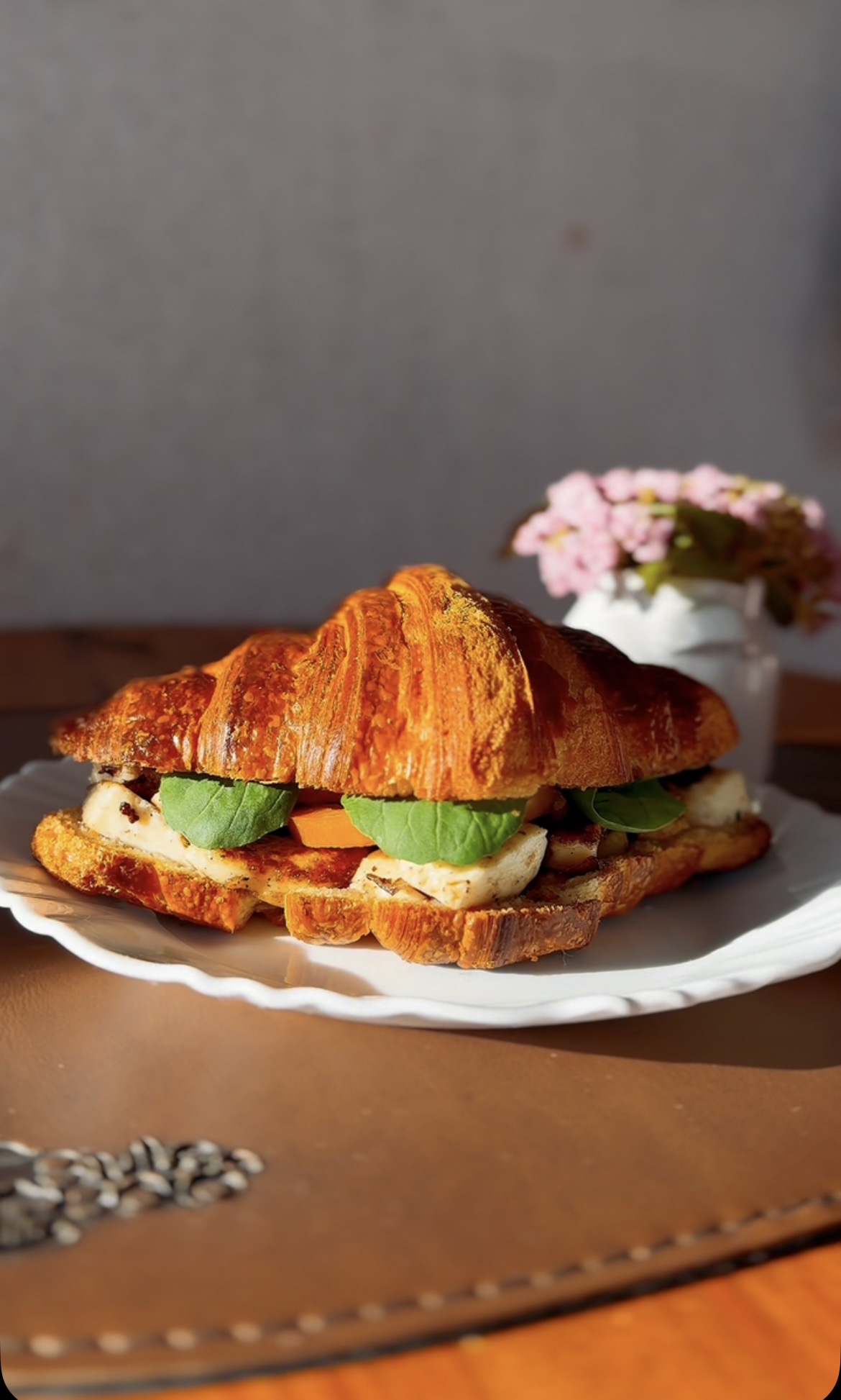 Croissant recheado